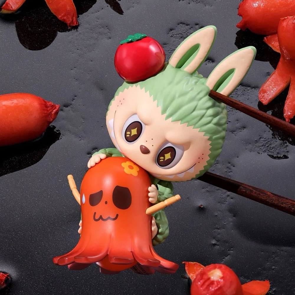The Monsters Wacky Mart Series Figures Labubu Grilled Sausage Pop Mart Monster